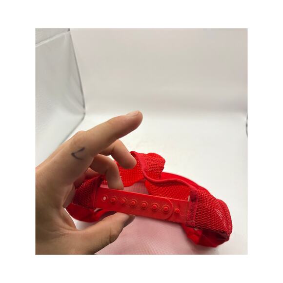 Vintage 90s Super Bowl XXIII Trucker Hat Cap Mesh Back Snapback Red OSFA USA - Picture 4 of 5